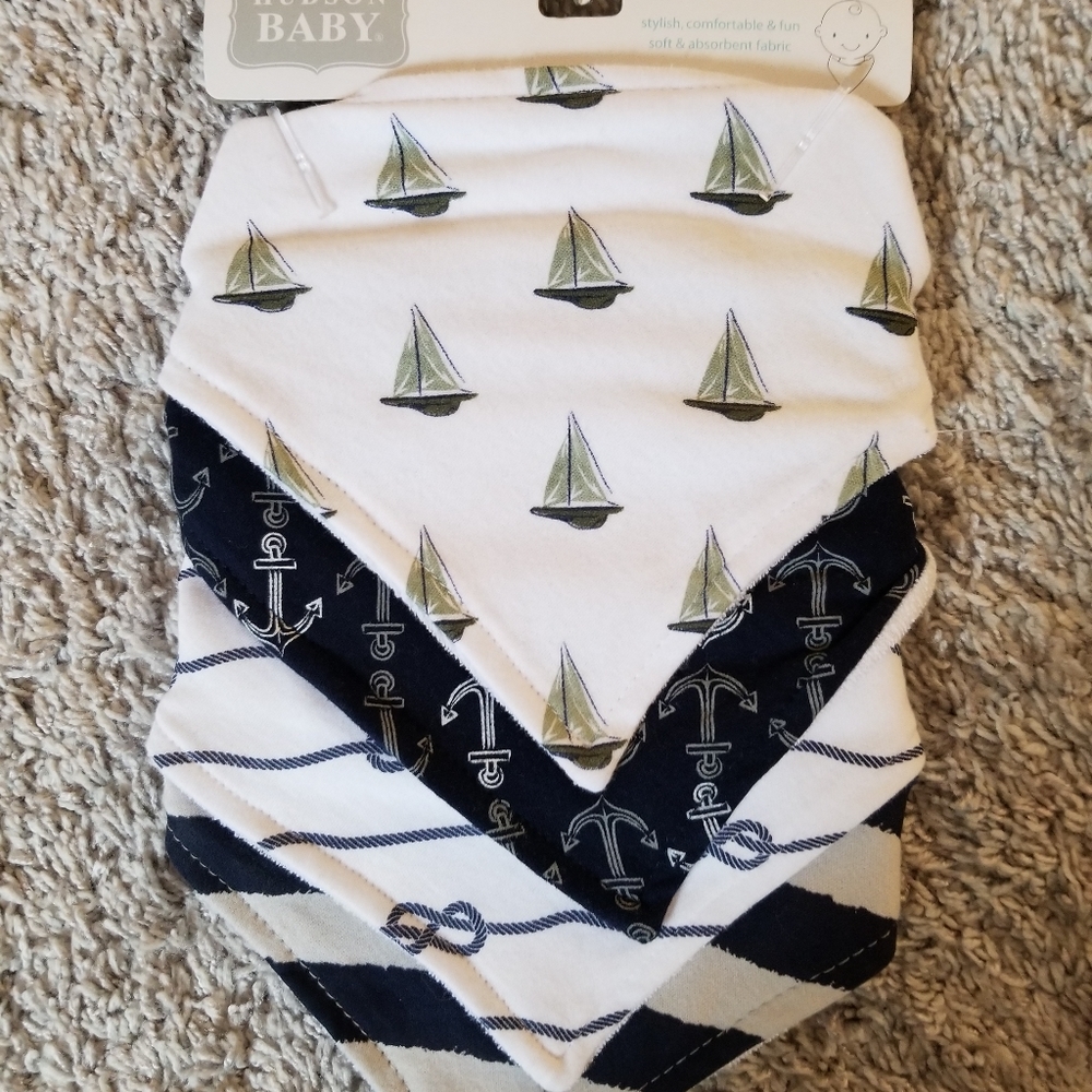 Brand new bandana bibs